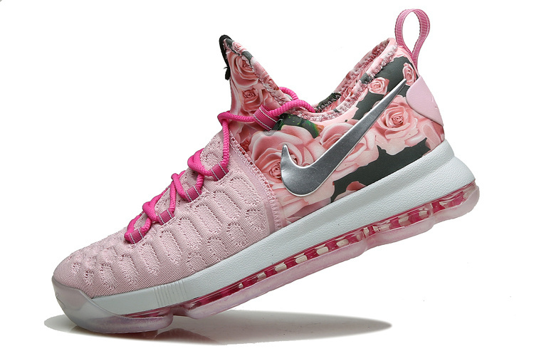 Nike Kd 9 Pink Flower Wholesale